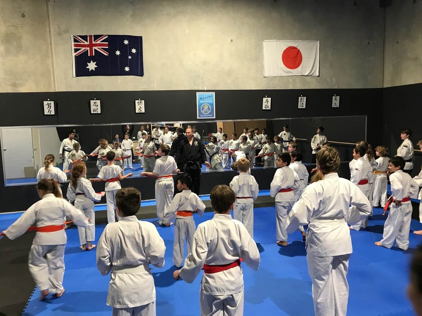 Juniors karate program at Kansai Karate Gold Coast