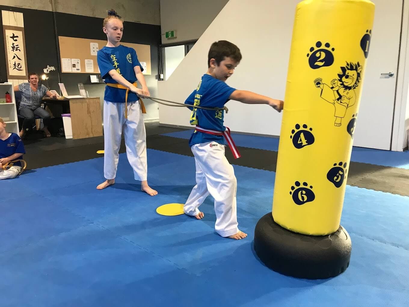 Little Lions karate program at Kansai Karate Gold Coast